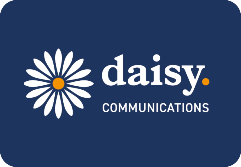 Daisy communications logo.