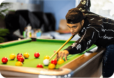 Love Business Break Room Pool Table