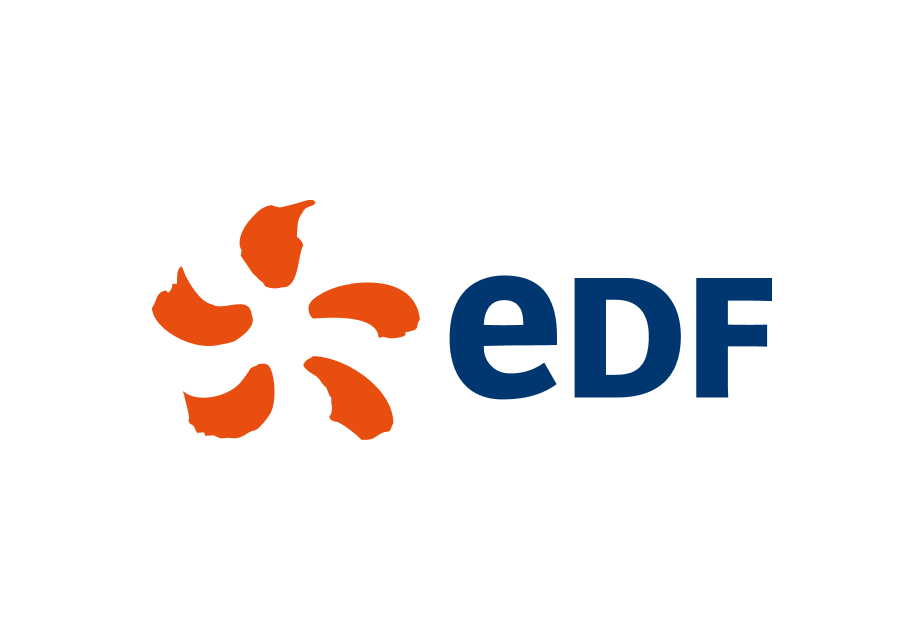 EDF Energy logo on white background.