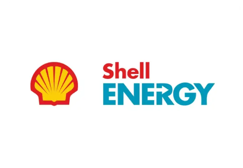 Shell Energy on white background.
